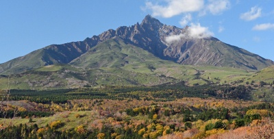 秋の利尻山